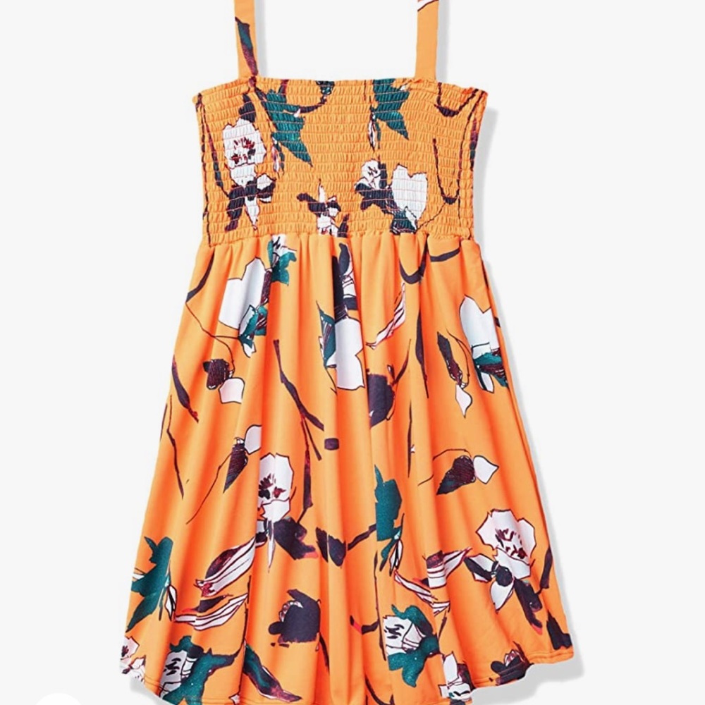 Maaji girls dress hot orange🍊 size (10)